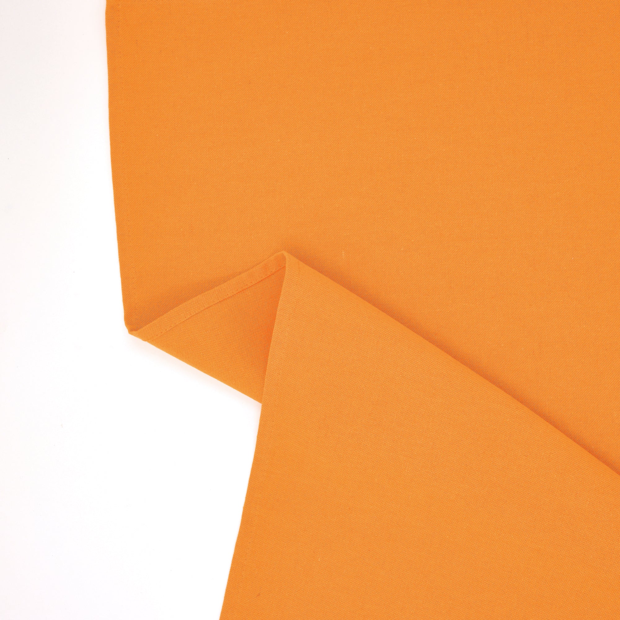 Pack of 2 plain kitchen cloths 100% linen Light Orange